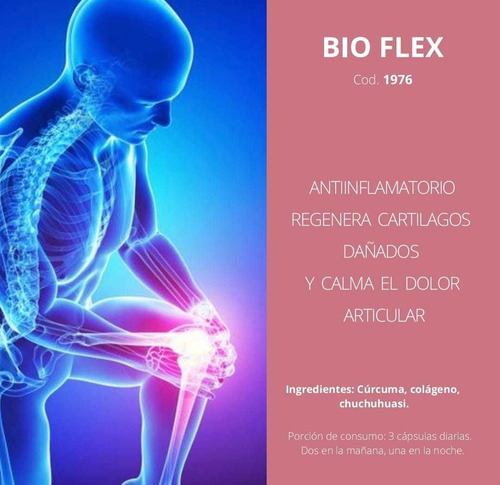 Imagen 2 de 2 de Bio Flex 2 Frascos De 90 Cápsulas Cada Uno.