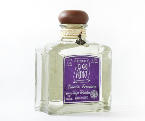 El Amo Premium Añejo Cristalino | Caja C/6 Botellas 750 Ml