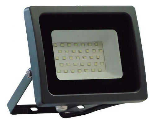 Reflector LED Bael Pointer 30 30W con luz blanco frío y carcasa negro 220V