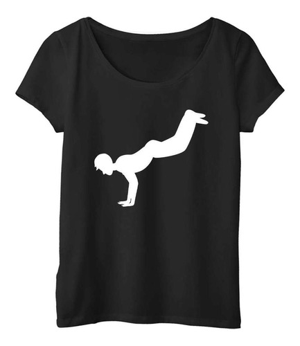 Remera Mujer  Color Caida Parkour Silueta