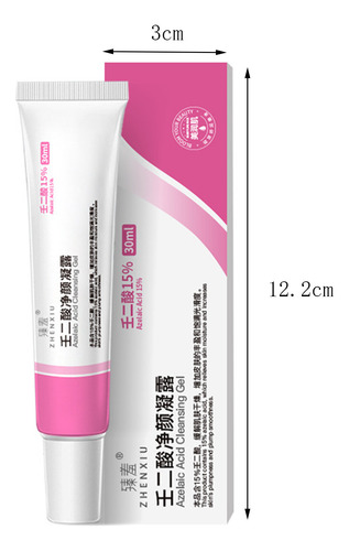 O Gel De Limpeza Com Ácido Azelaico Reduz Os Poros E Remove