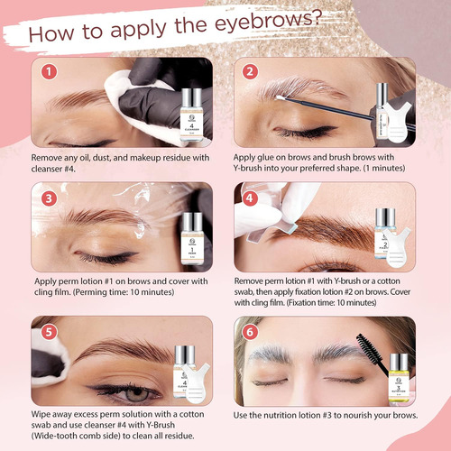 Kit Lash Lift Zayuu Professional Diy Brow Lamination Set