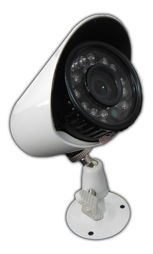 Camara De Videovigilancia Seguridad Ahd Lente 3.6 Mm 24 Led 