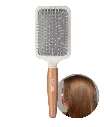 Cepillo Para Cabello N/a Masil Mb7 Blanco