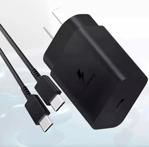 Cargador Rapido 25w Compatible Celular Tcl 501/ 505/403/ 405 Negro