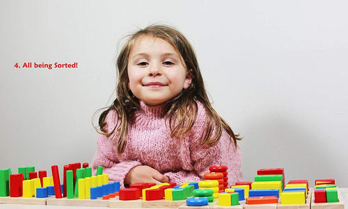 8 Set Montessori Sensorial Material Juguetes Educativos Temp