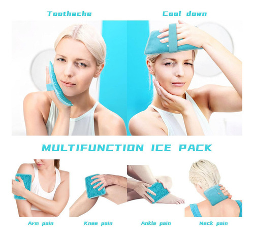 Bolsas De Hielo Reutilizables Bolsa De Hielo De Gel Congelab