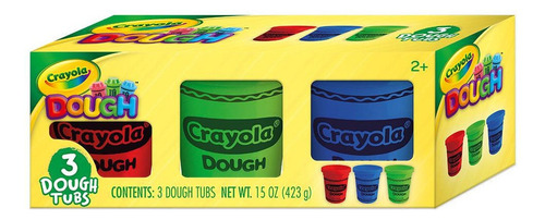 Crayola - Massa De Modelar C/ 3 Cores Sortidas (113g)