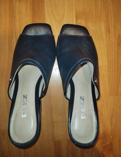Zapatos Mujer, Marca Paez, Color Azul Oscuro, Talla 35 -36