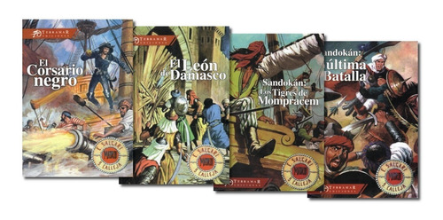 Emilio Salgari Colección Completa De Aventura De Terramar