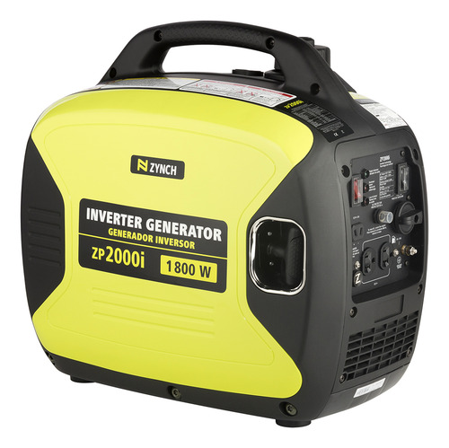 Generador Portátil Eléctrico A Gasolina Zynch 2000 W 1.8 Hp