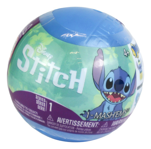 Squishy Capsula Sorpresa Stitch Color Azul