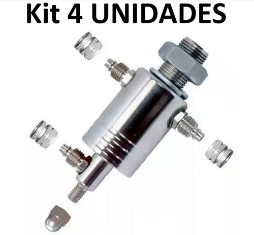 Imagem 9 de 10 de 4 Kit Cinemático Rodoar + 12 Porca Multiuso + 4 Porca Calota