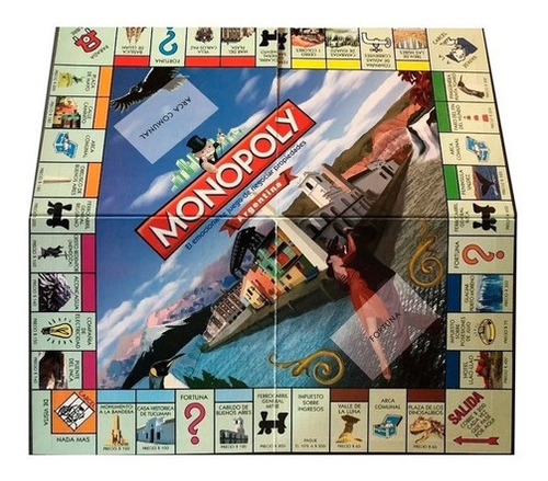 Imagen 2 de 5 de Juego De Mesa Monopoly Argentina 830 Full