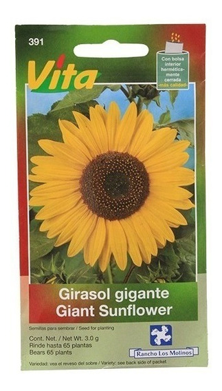 Semillas Para Sembrar Girasol De Flor Gigante | Meses sin intereses