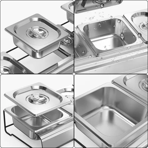 Onlyfire Chef Pizza Topping Station - Recipientes De Condime