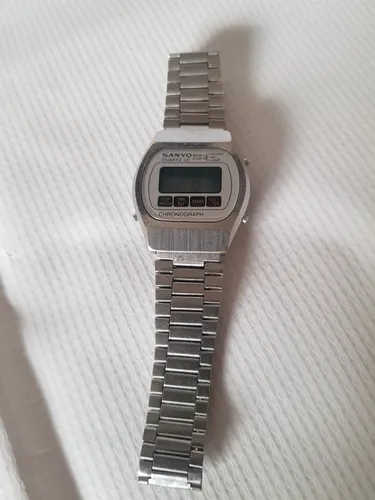Reloj Sanyo Vintage De Los 70s Hecho En Hong Kong MercadoLibre