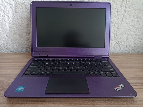 Laptop Lenovo Thinkpad Colors Escolar Ram 4 Gb Hdmi Morado (Reacondicionado)