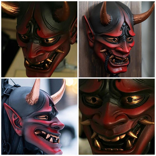 Carcasa De Terror, Suave, De Látex, Para Cosplay Japonés