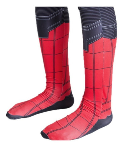 Imagem 8 de 8 de Fantasia Infantil Homem-aranha Longe De Casa Com Máscara