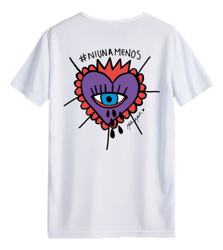 Playera Unisex Ni Una Menoss 8 Marzo