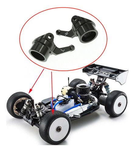 Reemplazo De Tazas De Dirección De Maletero Rc Para Kyosho