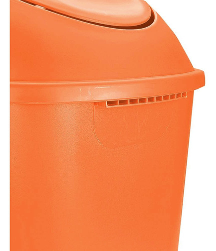 2 Pack Cesto Jumbo 26 L Sin Asas C/tapa Balancín En Colores