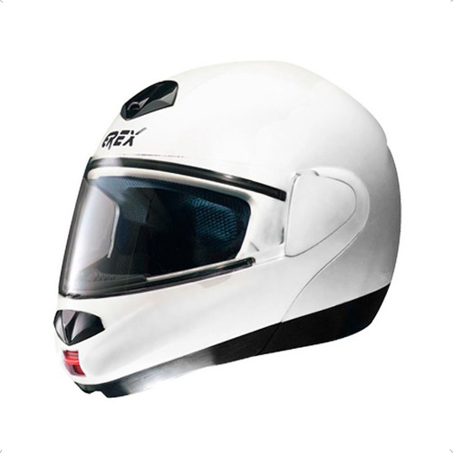 Casco Moto Abatible Rf1 Italy Grex Talla L Blanco Grex