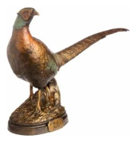 Figura Decorativa Big Sky Carvers Alert Pheasant High Alert