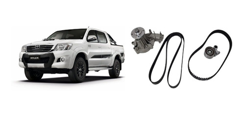 Kit Distribucion Hilux 2011 2012 2013 + Bomba Agua + Correa 