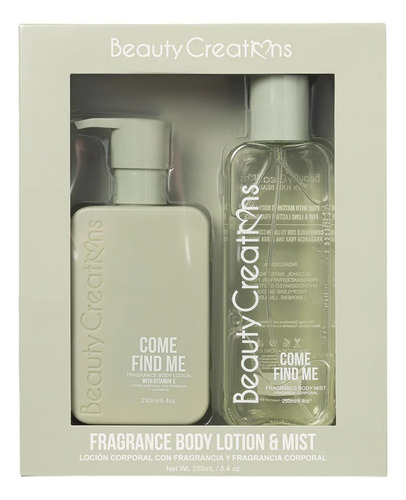 Set Body Lotion & Mist 12 Aromas Fragancia Beauty Creations