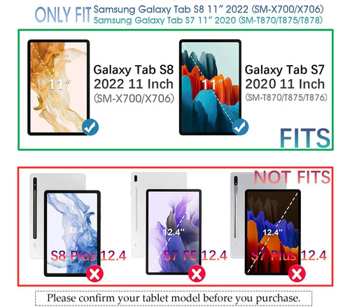 Estuche Teclado Retroiluminada Para Samsung Galaxy Tab 7
