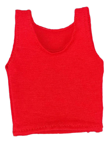 Chaleco De Figura De Mujer A Escala 1/6, Ropa De Rojo