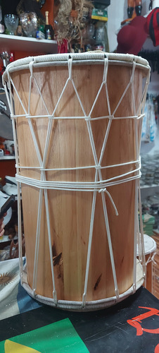Atabaque/ Tambor Artesanal Genérico Tambor 50 Cm Aficionado