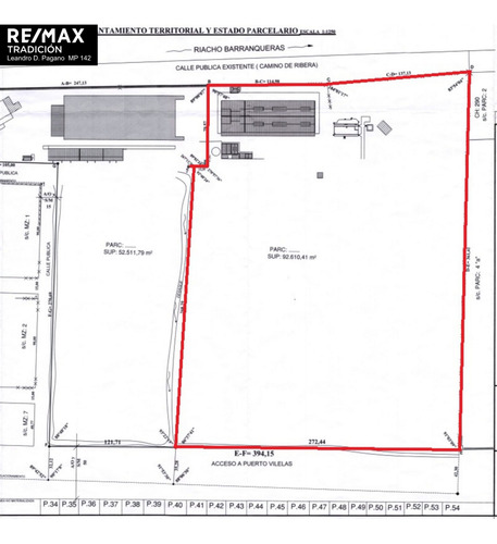 Terreno Industrial Con Galpón En Venta Pto Vilelas