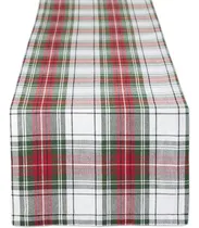 Comprar Dii Tartan Plaid Collection Decoración Navideña Para Mesa De