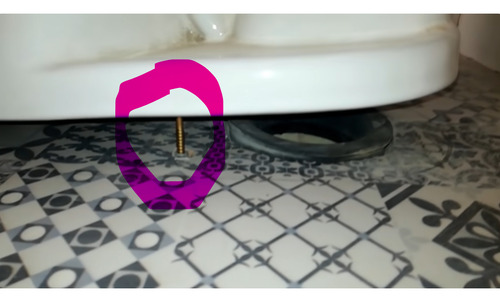 Inodoro Ferrum Porcelana Línea Durcelana Asiento De Regalo Blanco (Usado)