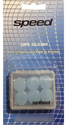 Tapones Natación para oído silicona Rígida -Marfed