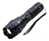 Comprar Linterna Táctica Profesional 8000 Lúmenes Con Zoom 5 Modos Linterna Negro Luz Blanco