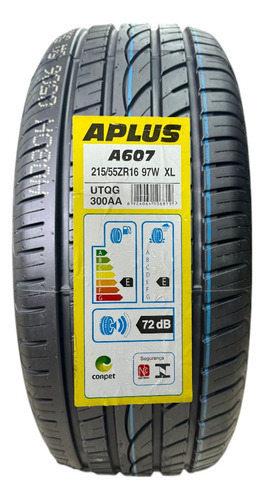 Kit 2 Pneus 215/55r16 97w Xl Tl Aplus A607-4 Aro 16