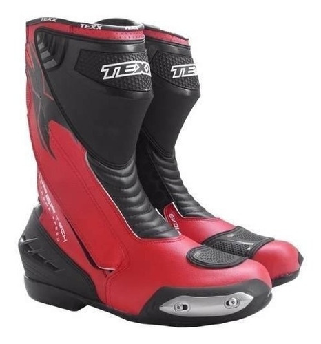 Bota Moto Esportiva Texx Super Tech Couro Legítimo