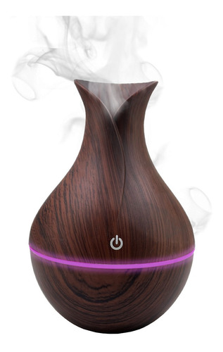 Humidificador Difusor De Aroma Ultrasónico Tipo Madera Aire