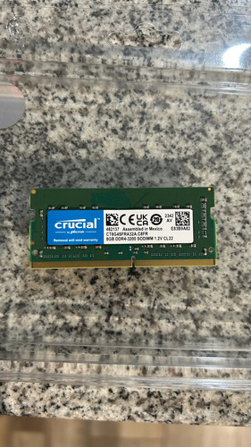 Memoria Ram Notebook Ddr4 8gb 3200mhz (Usado)