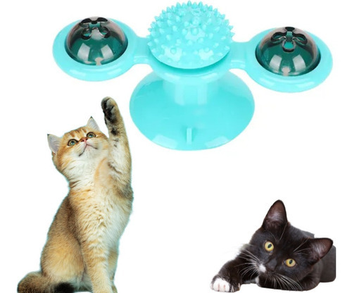 Juguete interactivo para gatos que ayuda a limpiar los dientes de gato Color 1-JUGUETE INTERACTIVO
