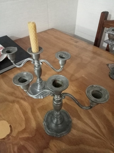 Vendo Par De Candelabros 