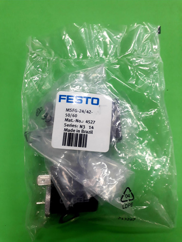 Bobina Solenóide Festo Msfg-24/42 Cod 4527 Com Plug C/5