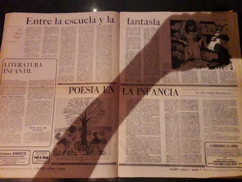 Diario Clarín Suplemento Cultura Y Nación 26 07 1979 (Usado)