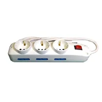 Comprar Alargue  Zapatilla 6 Toma Modulares + 3 Schuko 2.5 Mts Cable
