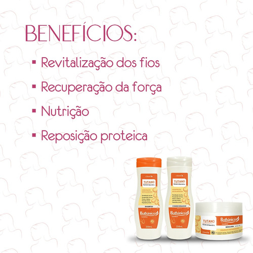 Sh , Cd E Mc Tutano 500ml + Leave-in Hidratação Restauradora