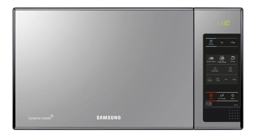 Microondas Samsung Espejado Con Esmalte Cerámico 23l